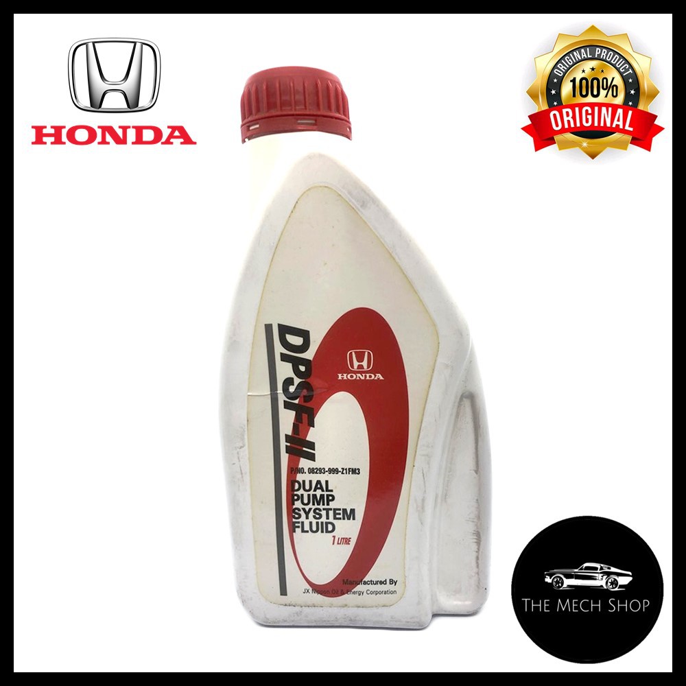 Honda CRV Rear Axle Fluid Dual Pump System Fluid DPSFII (1 Litres
