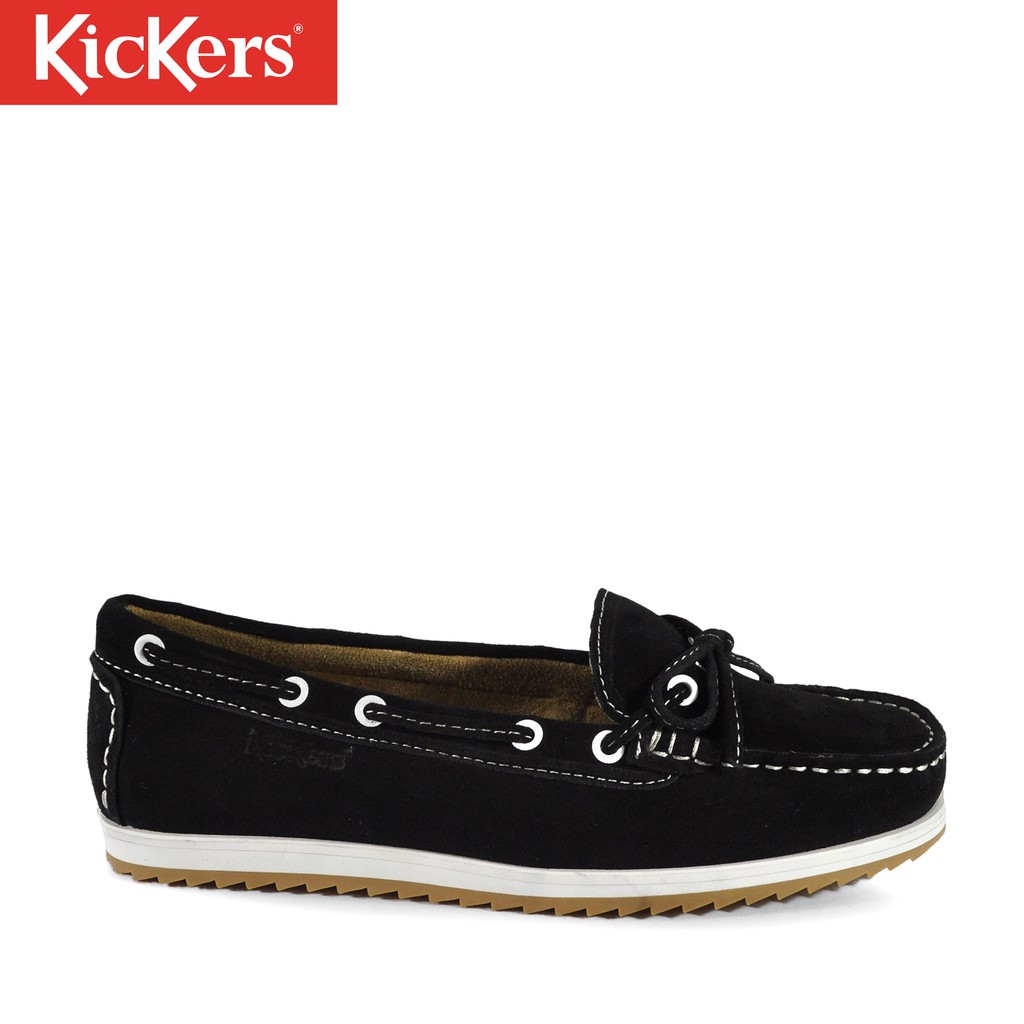 ladies black boat shoes