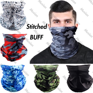 Anti Dust UV Seamed Ice Silk Camouflage Buff Bandana Head Scarf Face Mask for Motorcycle Bicycle Fishing Sport