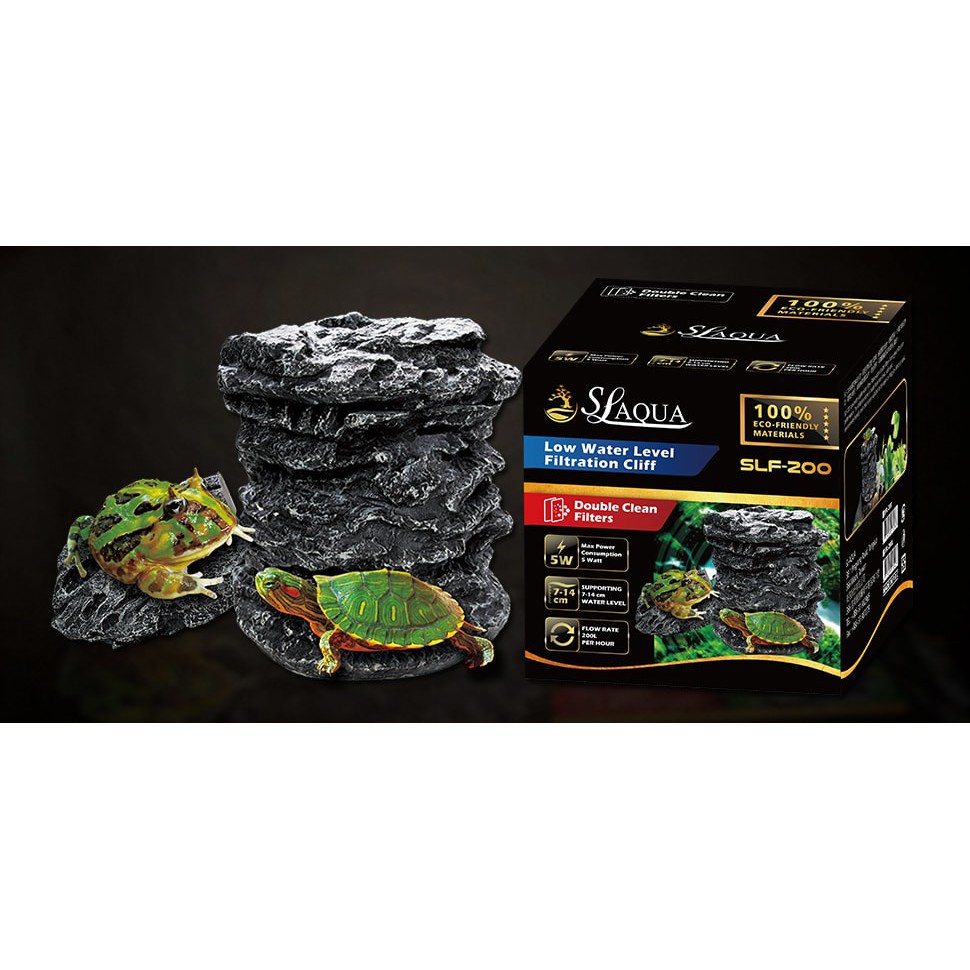 Turtle Cliff Filter , Exo Terra Turtle Cliff Filter & Rock – DHFJ