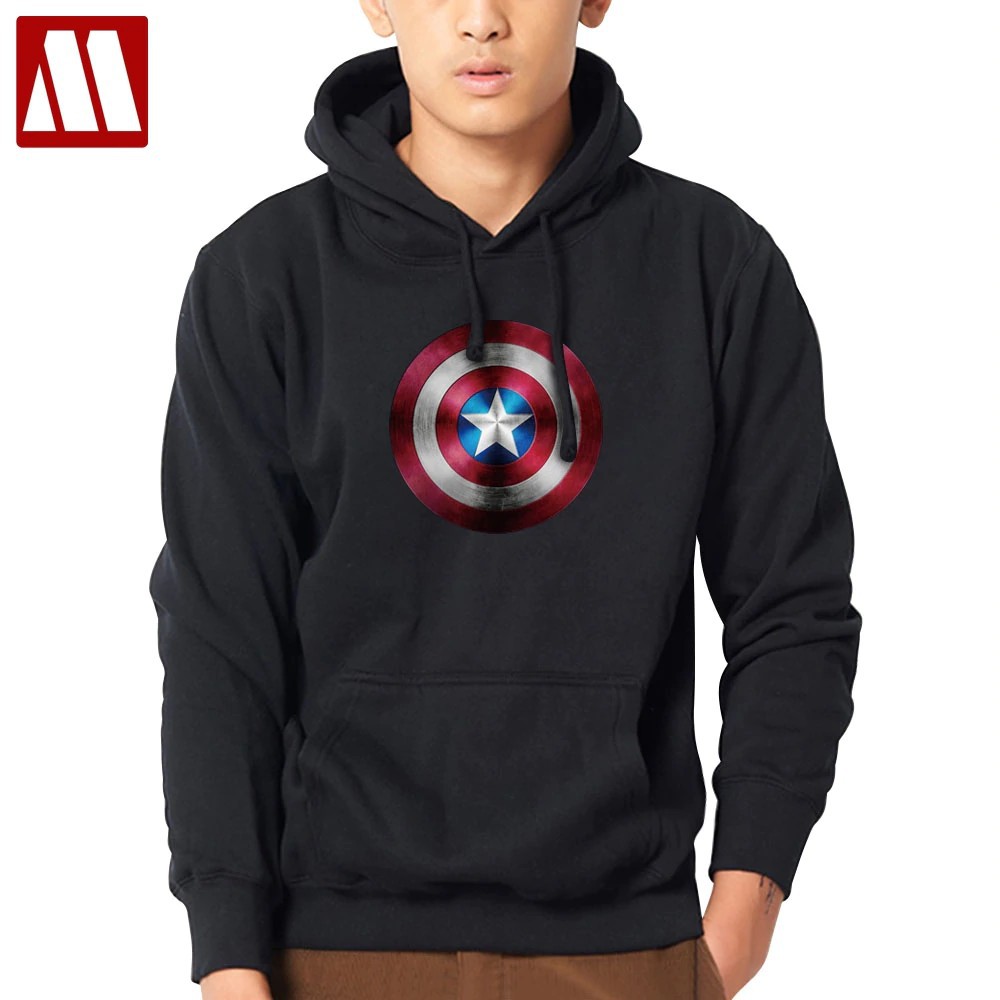 captain america sweatshirt mens