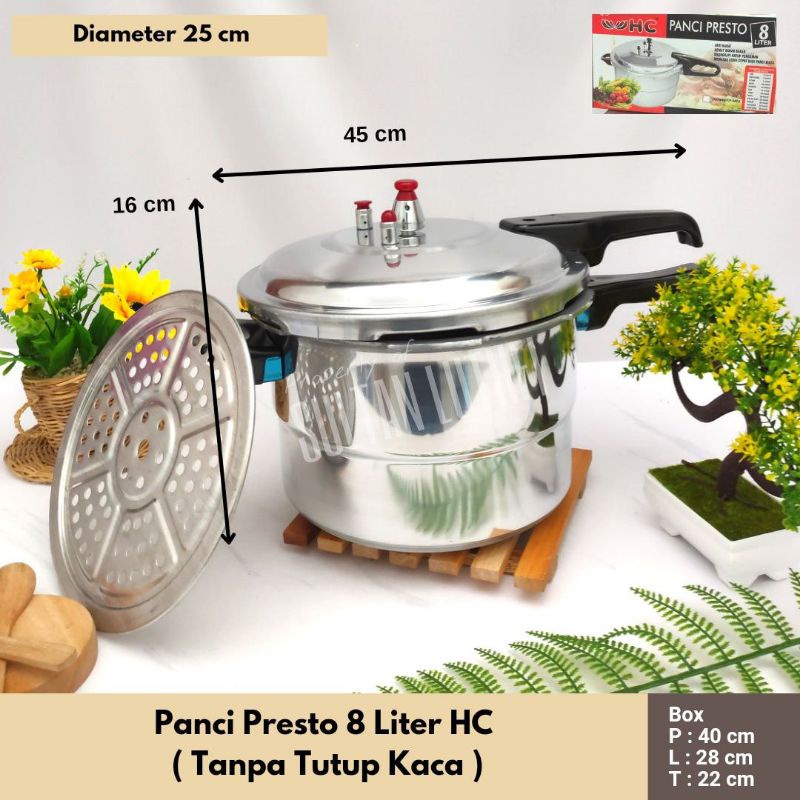 Presto Pot 8 L HC (Without Glass Lid) Shopee Malaysia