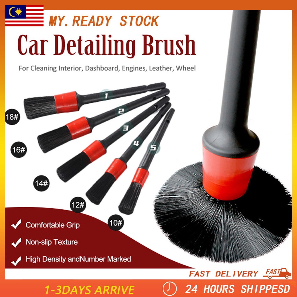 5 in 1 Car Brush Set Car Cleaning Brushes Set Car Detailing Brush Set