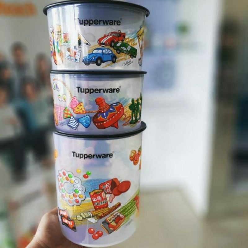 Tupperware Childhood Memories One Touch 3pcs