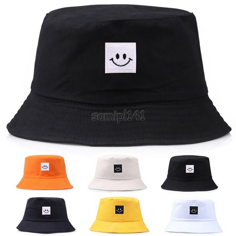 bucket hat smiley
