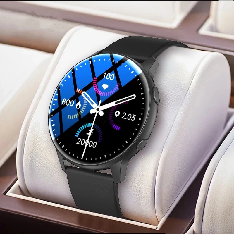 2022 new 1.28 inch full touch round screen intelligent wearable blood oxygen detection student smart Watch