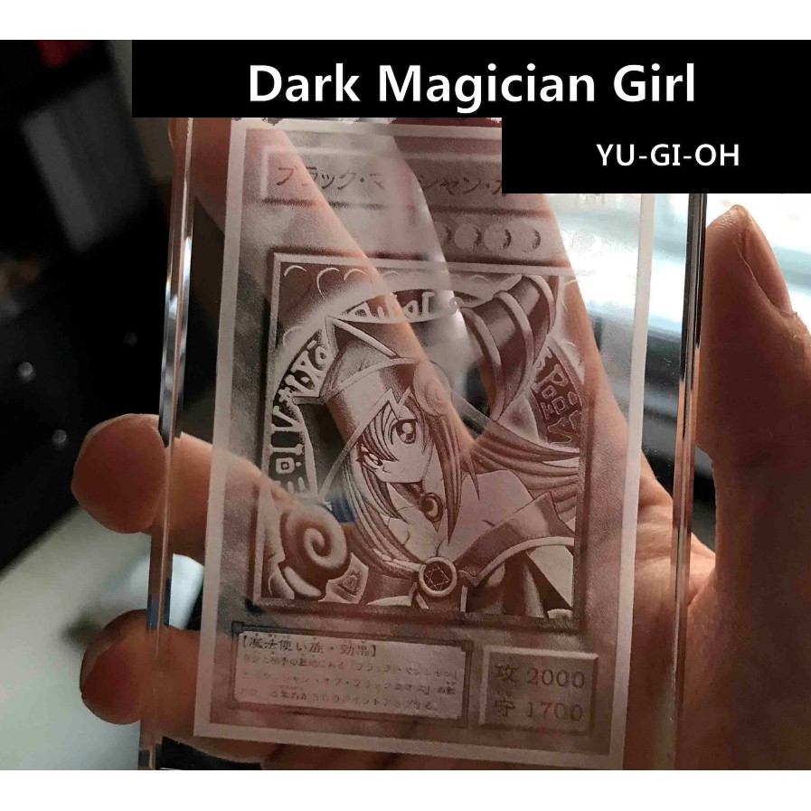 Yugioh Handmade Transparent Crystal Card Egyptian 3 Gods Blue Eye Dark Magician Dark Magician Girl Red Eyes B Dragon Shopee Malaysia