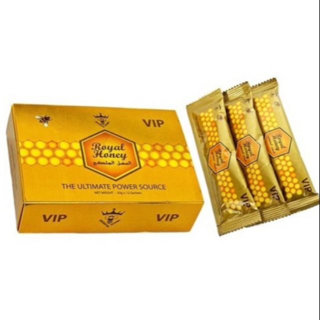 Royal honey vip yellow original 100 Shopee Malaysia
