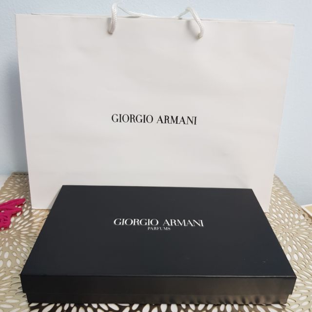 armani paper bag