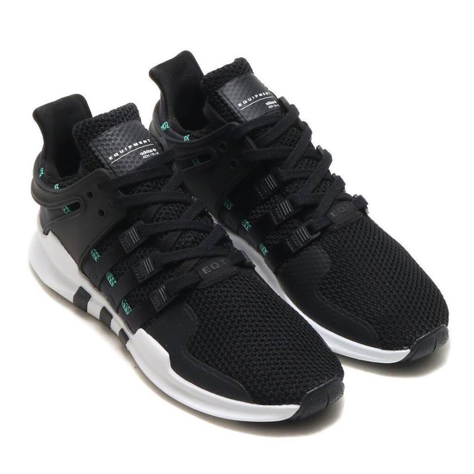 adidas eqt support adv black green
