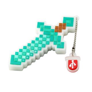 Pendrive Cartoon Game Minecraft Diamond Sword Usb Flash Drive Thumb Drive Usb Memory Stick 1tb Flash Card Children Gift Shopee Malaysia