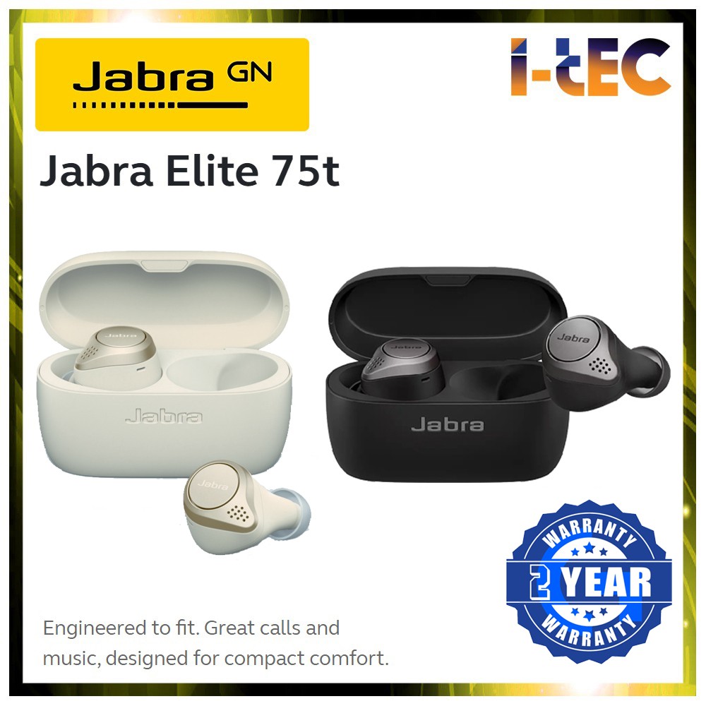 jabra elite 75t passive noise cancelling