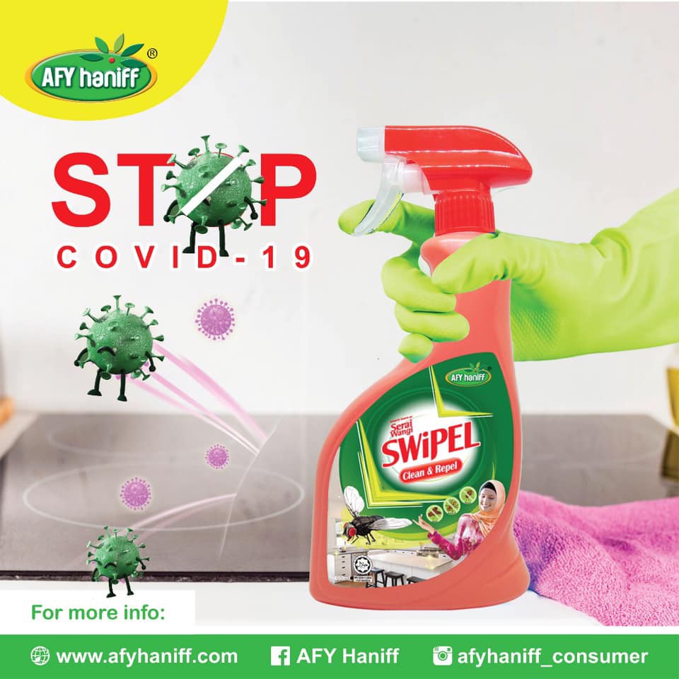 Serai Wangi Insect Repellent Afy Haniff Spray 650ml Swipel Clean