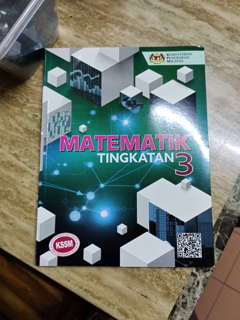 Matematik tingkatan teks 3 buku DSKP Matematik