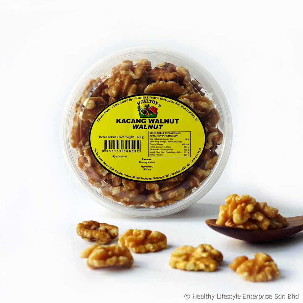 HEALTHY Walnut | Kacang Walnut 120g