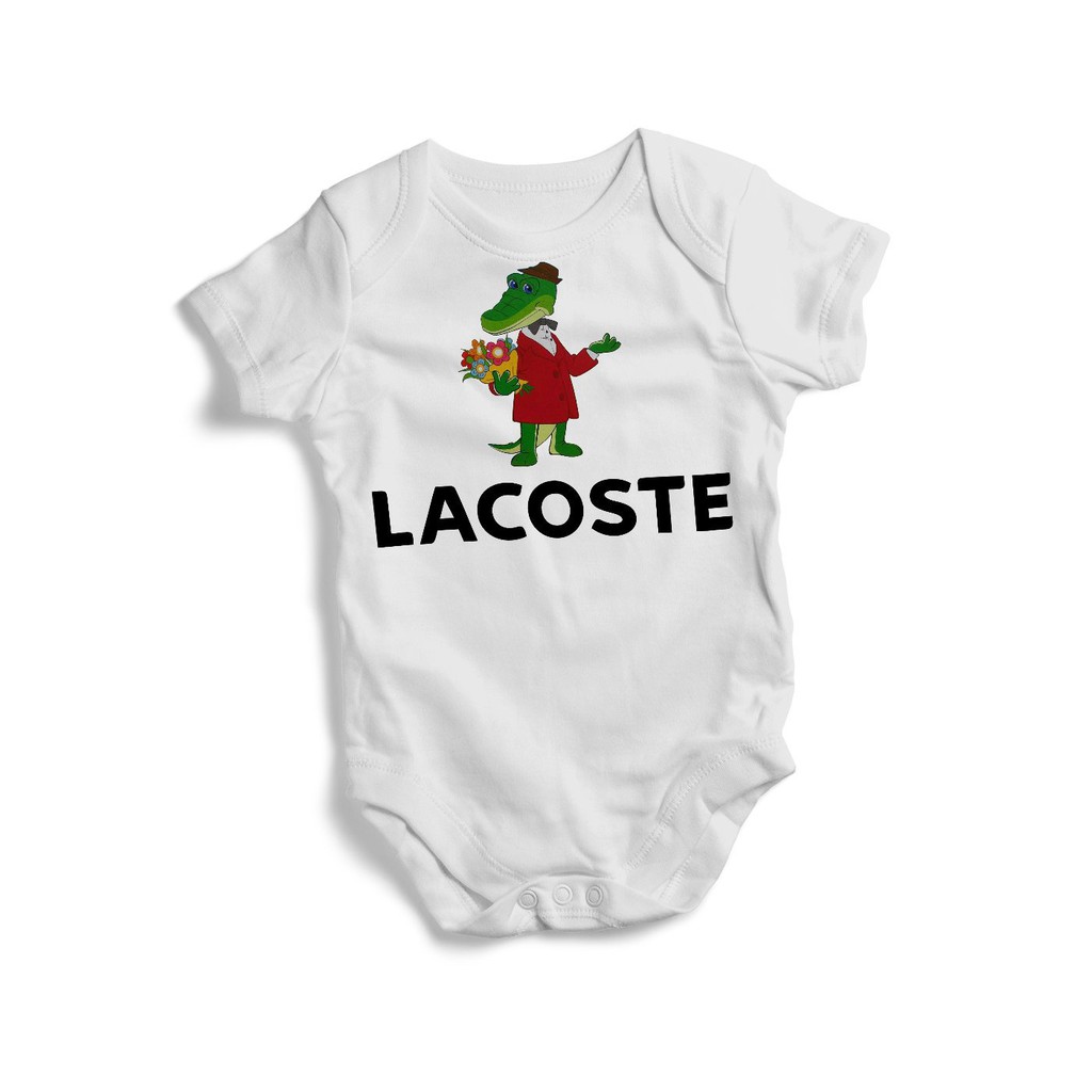 lacoste baby onesie