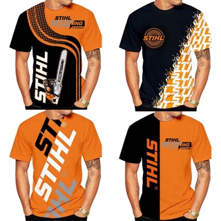 STIHL T-Shirt Powered by Power Equipment Chainsaws Trimmers Blowers T23