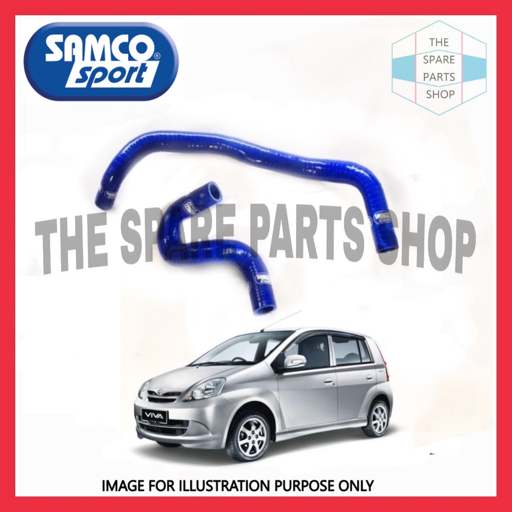 PERODUA VIVA (SILICONE) SAMCO BRAND HOSE RADIATOR BY PASS WATER PUMP