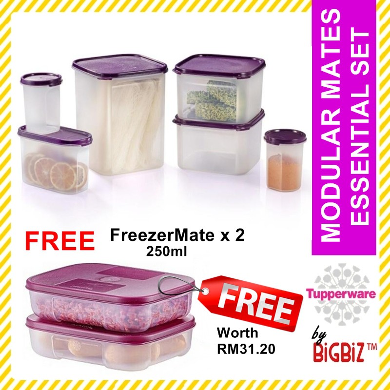 Original TUPPERWARE Modular Mates Essential Set