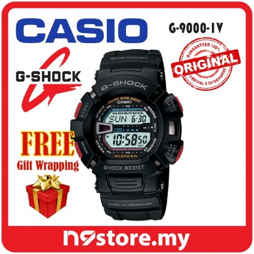 casio mud resistant watch