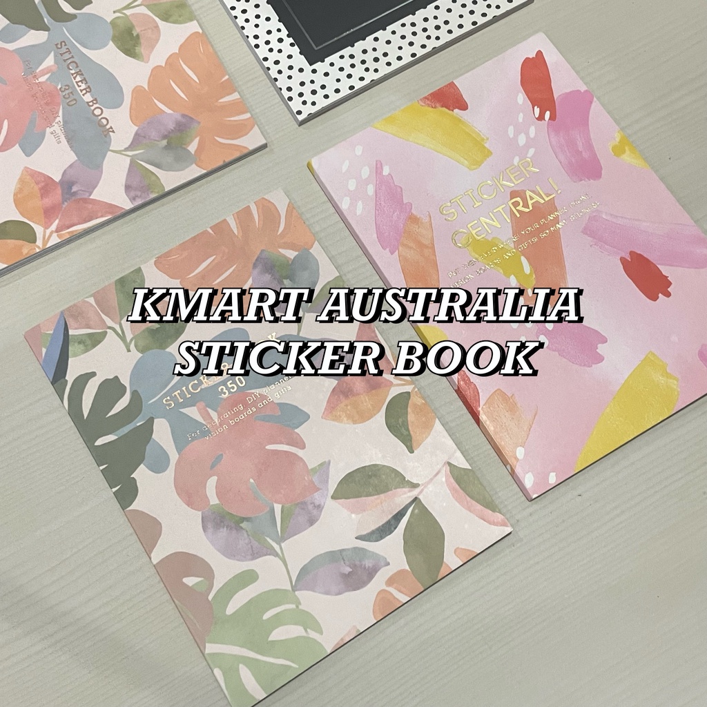 KMART Australia / Sticker Book With Various Design / Suitable for