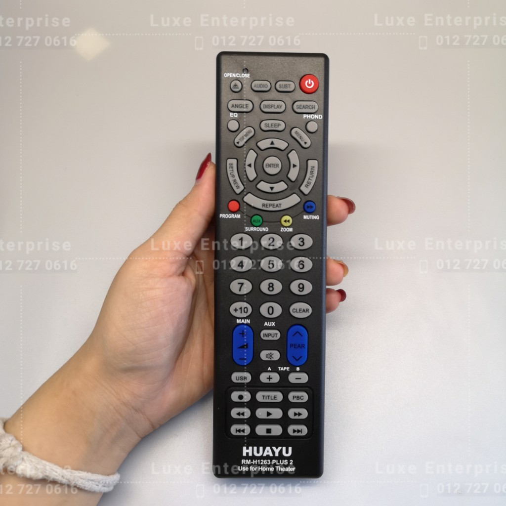 Home Theater Dvd Blu Ray All In 1 Universal Remote Control Rm H1263 Shopee Malaysia