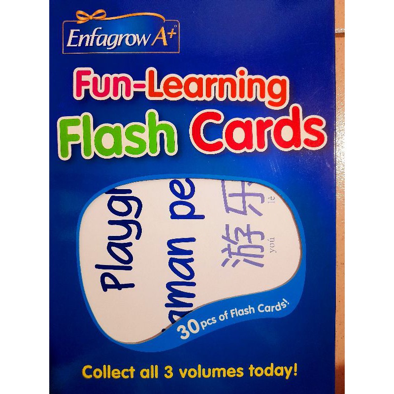 Flashcard set 2 (3 languages) Shopee Malaysia