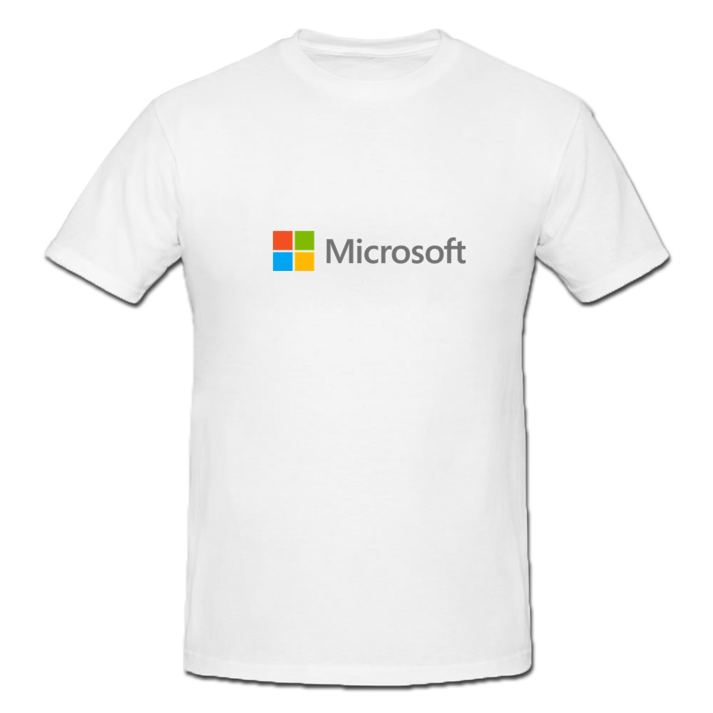 Microsoft Tshirt Unisex 100% High Quality Cotton | Shopee Malaysia