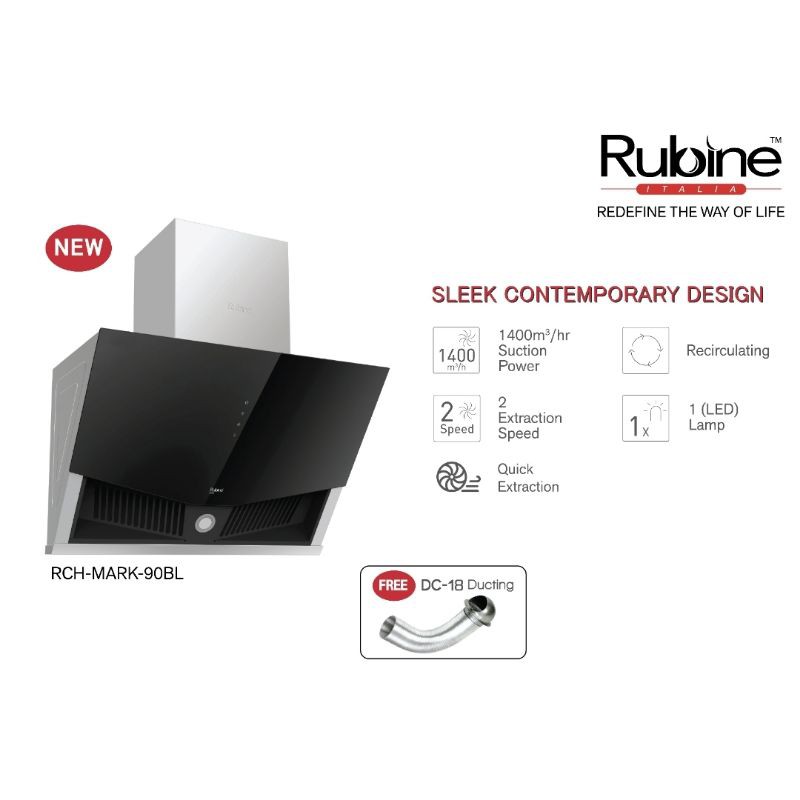 rubine rch neora 90bl