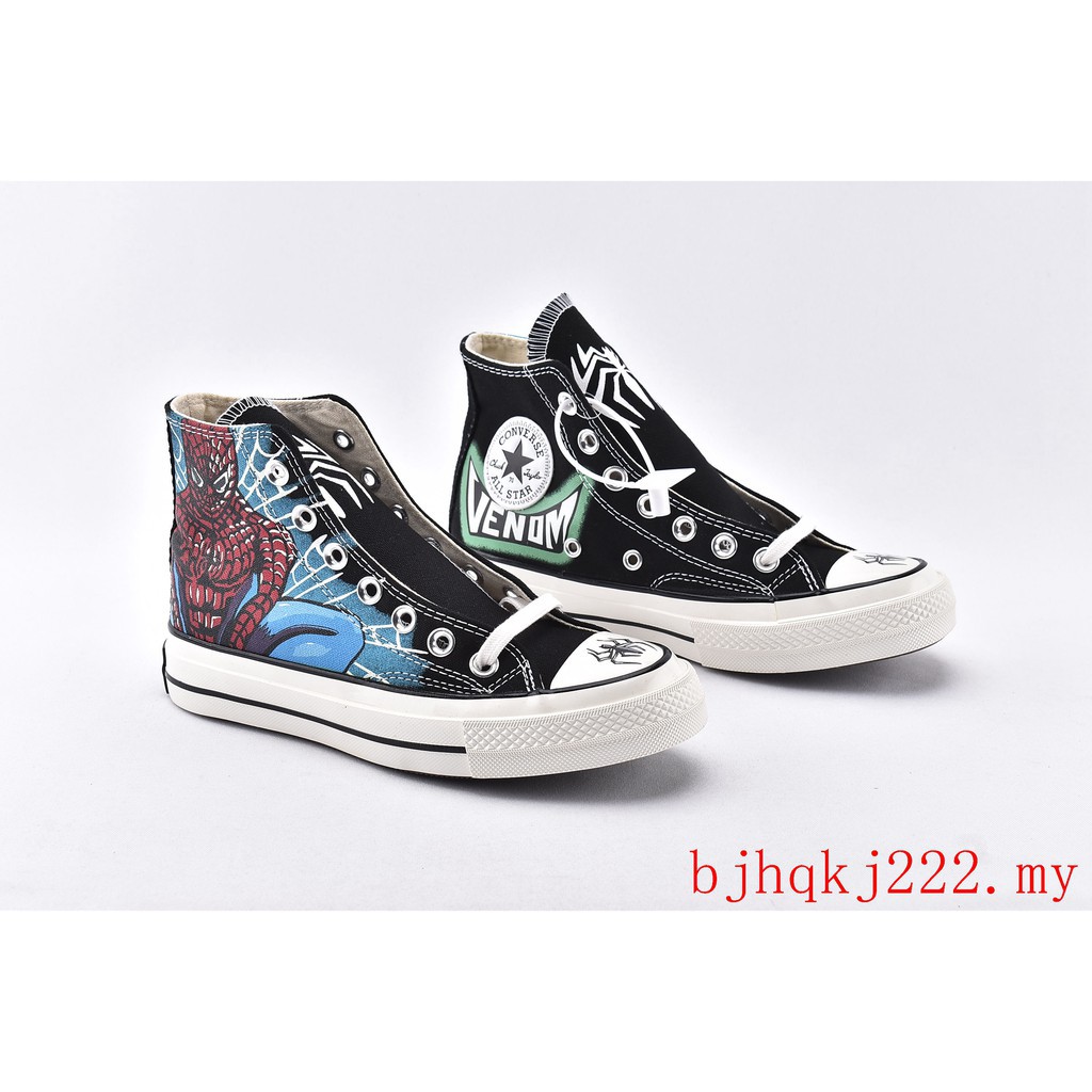 marvel high top converse