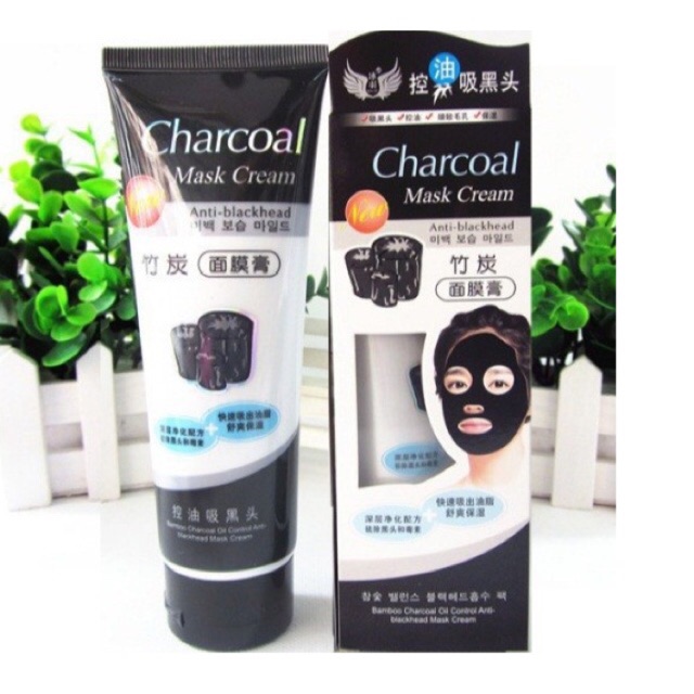 Korean charcoal mask