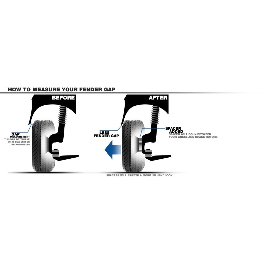 subaru forester wheel spacers