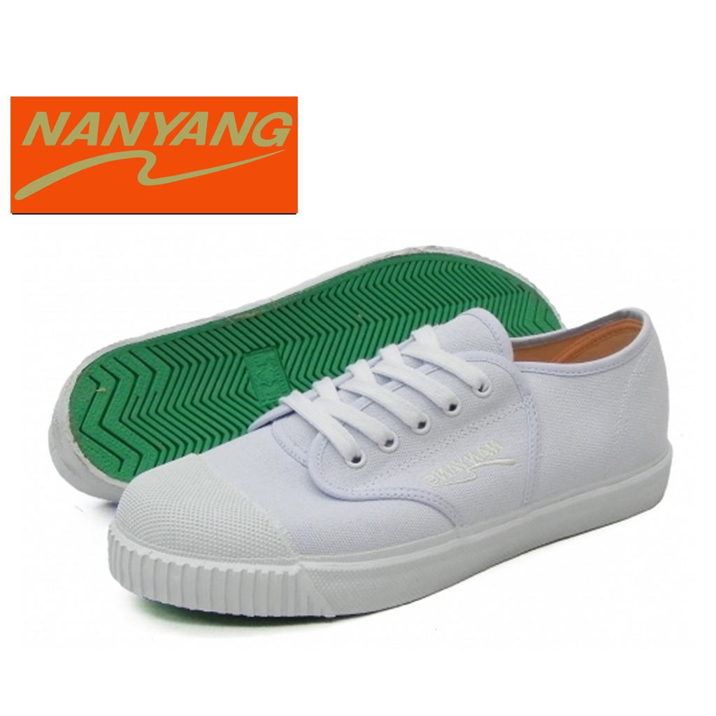 Nanyang 205SW White School Shoe  Sepak Takraw Shoes  