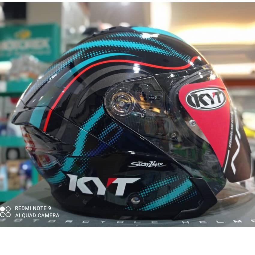 Buy Helmet Kyt Nfj Petronas V2 Limited Edition Open Face Double Visor 100 Original Seetracker Malaysia