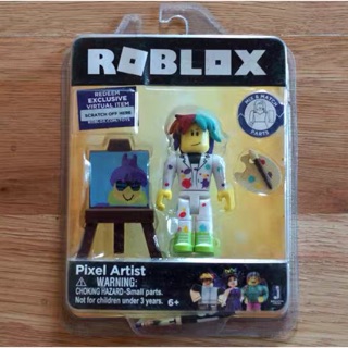 Genuine Roblox Blind Box Mystery Box With Virtual Code Shopee Malaysia - roblox celebrity collection pixel artist action figure new in box