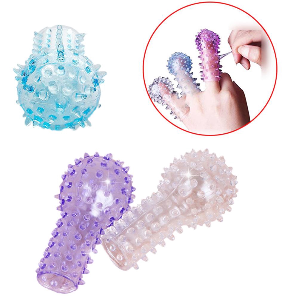 10pc Massage Reusable Condoms Female Masturbation Finger