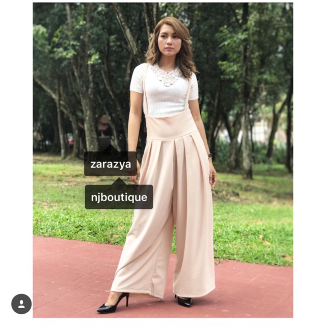 NJ Fashion Trendy Jumpsuit with Side Zip [Free Gift]