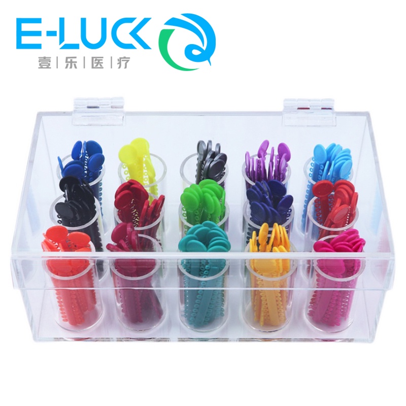 Orthodontic Acrylic Dental Ligature Tie Dispenser E Chain Dispenser