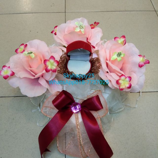 TC1#171 Tapak Cincin / Tempat Cincin Hantaran+bekas cincin 