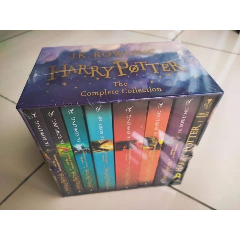 8 BOOKS UK COMPLETE COLLECTION OF HARRY POTTER BOX SET. Shopee Malaysia