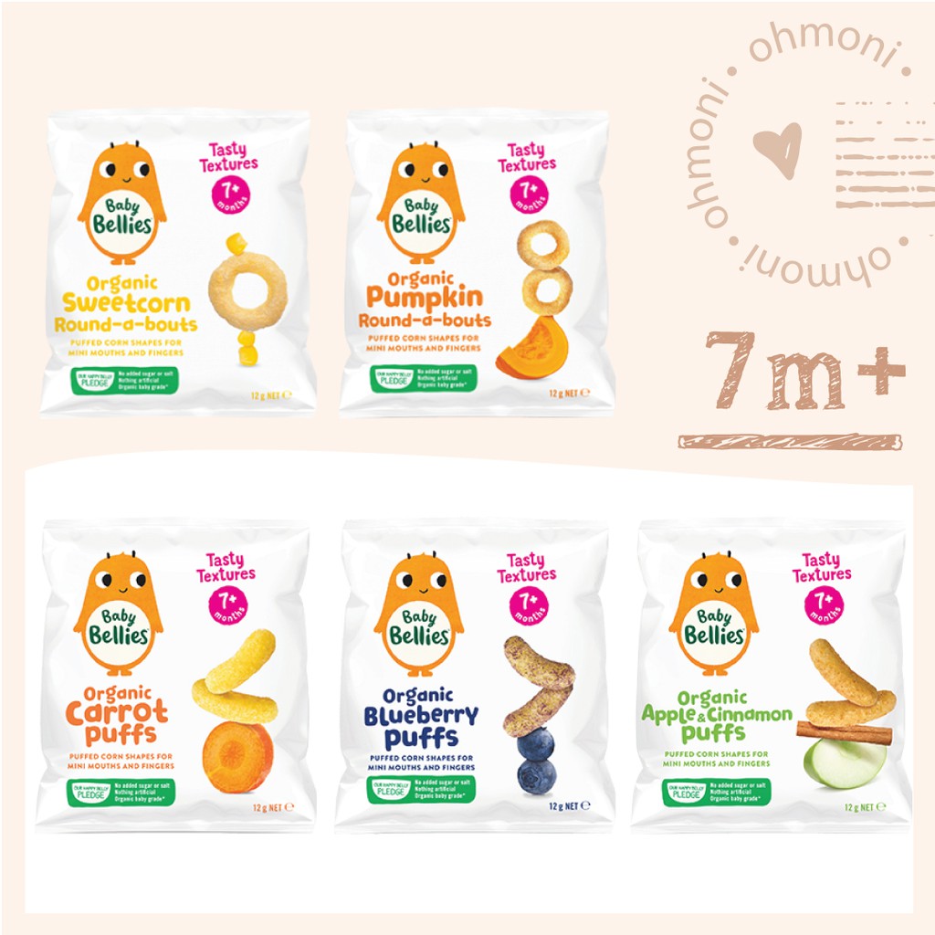 baby bellies organic blueberry puffs