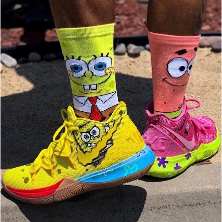 curry 5 spongebob