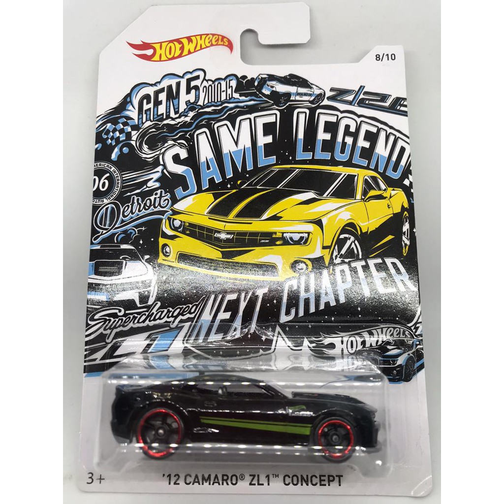 hot wheels 12 camaro zl1