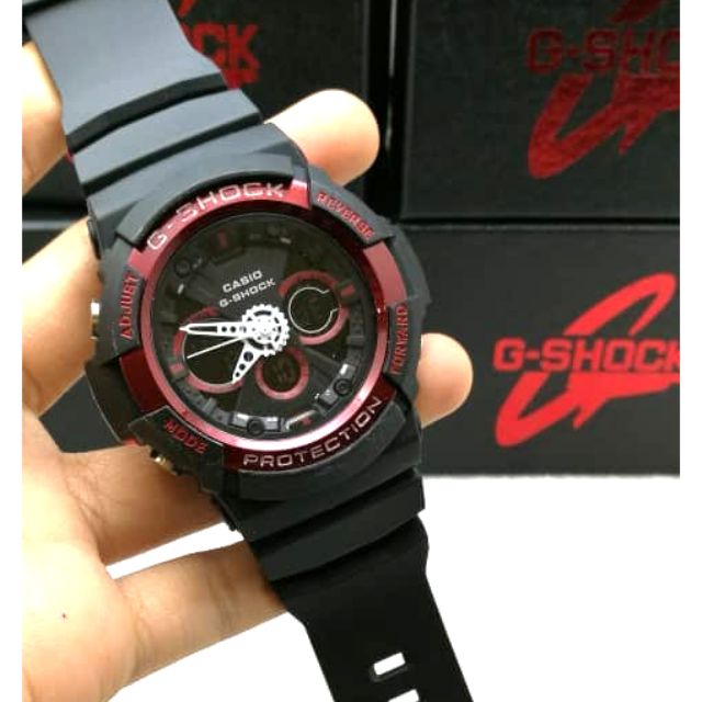 g shock maroon