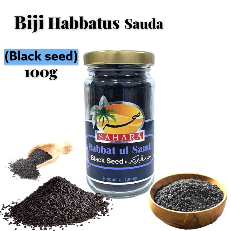 Biji Habbatu Sauda 100 Original Jintan Hitam Black Seed 100g