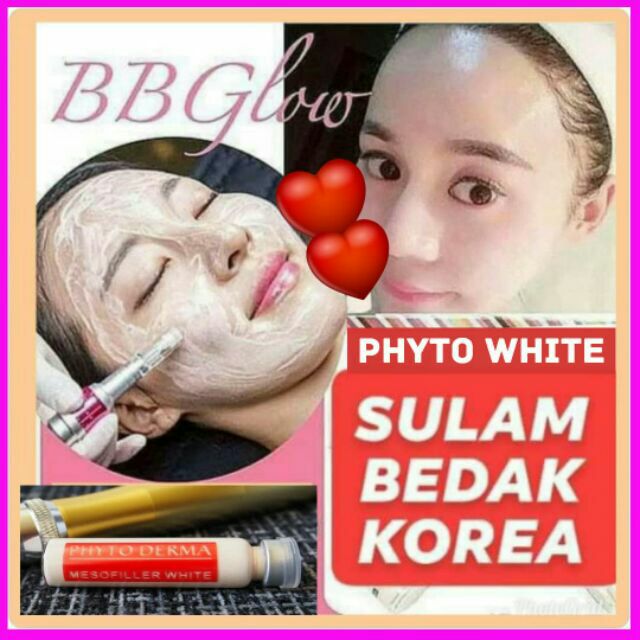 Bedak Sulam Bb Glow Korea 5ml Super Whitening Serum  Shopee Malaysia