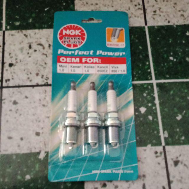 Myvi 1.0 Kenari Kelisa Kancil 850EZ Viva 850/1.0 NGK Spark 
