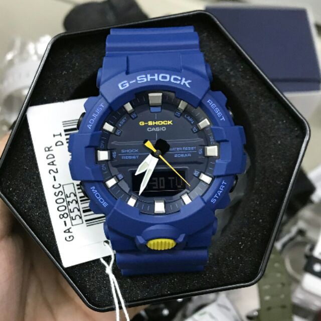 g shock watch blue colour