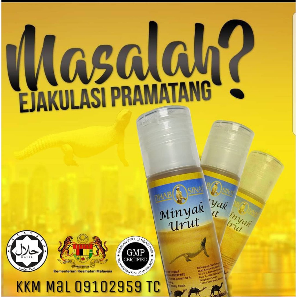 Rahsia Orang Arab Minyak Dhab Sinai Original Lulus Kkm