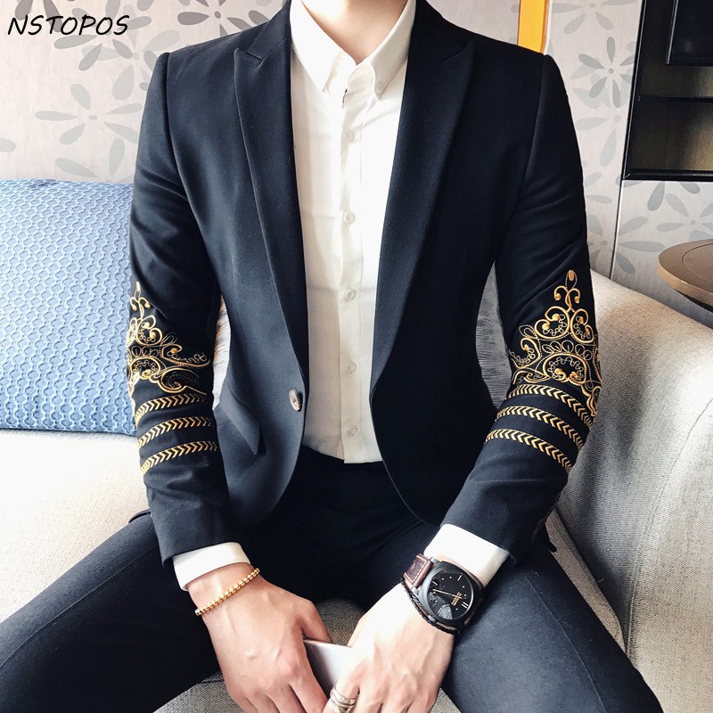 black vintage blazer